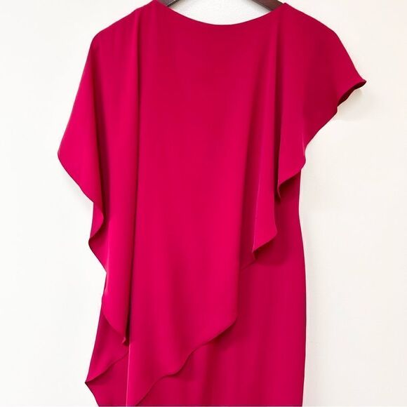 Lauren Ralph Lauren Evening Gown Dress ‘APIATAN' in Red Size 2 - Picture 8 of 10